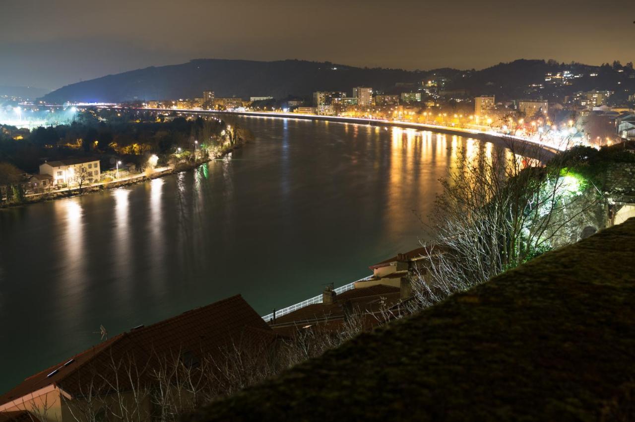 Apartament La Batie - Vue Imprenable - Amazing View - Parking Prive Vienne  Zewnętrze zdjęcie