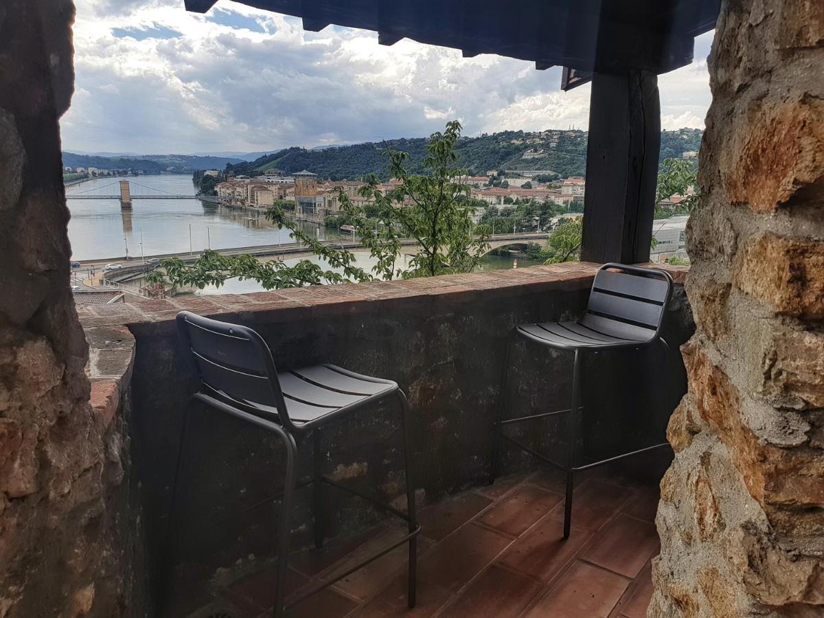 Apartament La Batie - Vue Imprenable - Amazing View - Parking Prive Vienne  Zewnętrze zdjęcie