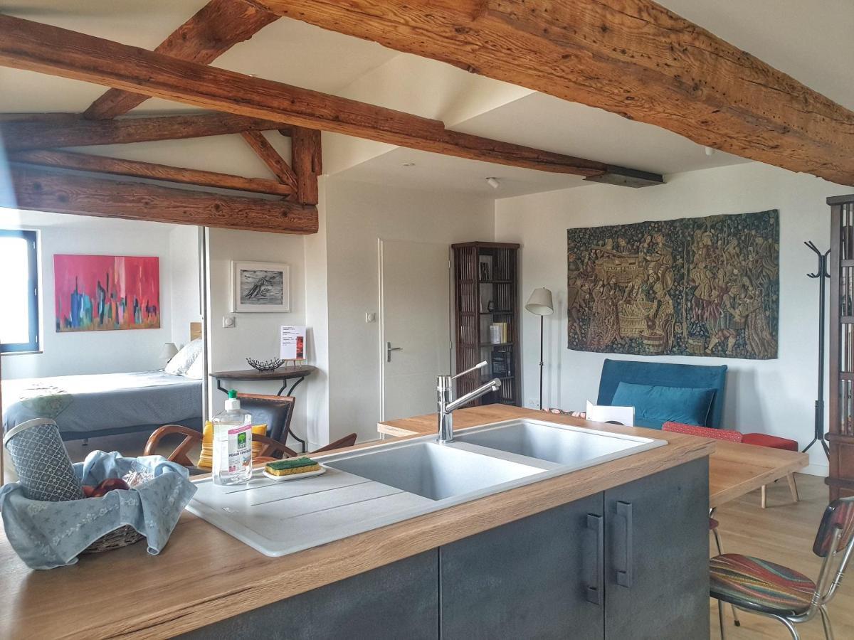 Apartament La Batie - Vue Imprenable - Amazing View - Parking Prive Vienne  Zewnętrze zdjęcie