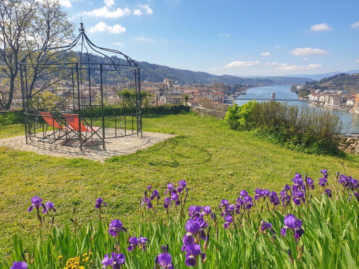 Apartament La Batie - Vue Imprenable - Amazing View - Parking Prive Vienne  Zewnętrze zdjęcie